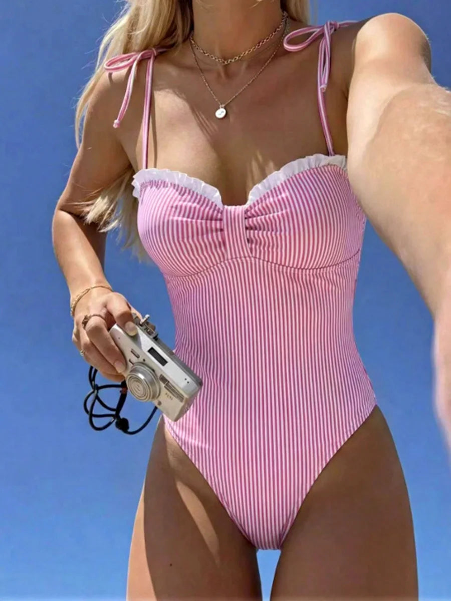 Elena | Costume Modellante Righe